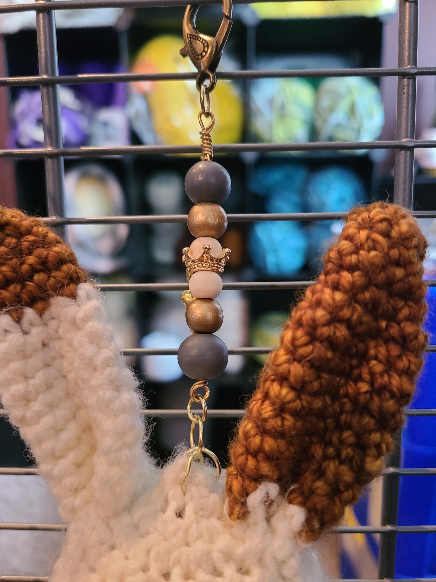 Ice Cream BUNNY Keychain