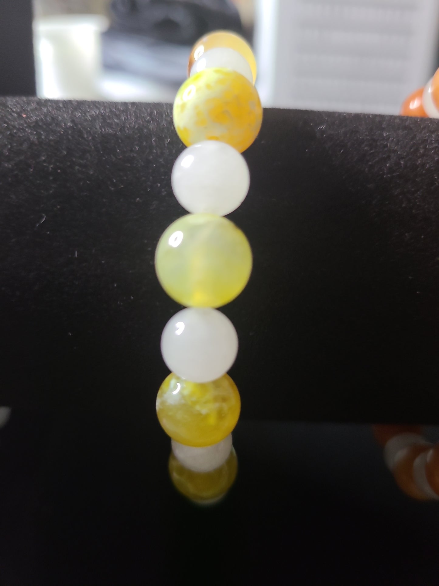 Yellow Calcite stone Bracelet