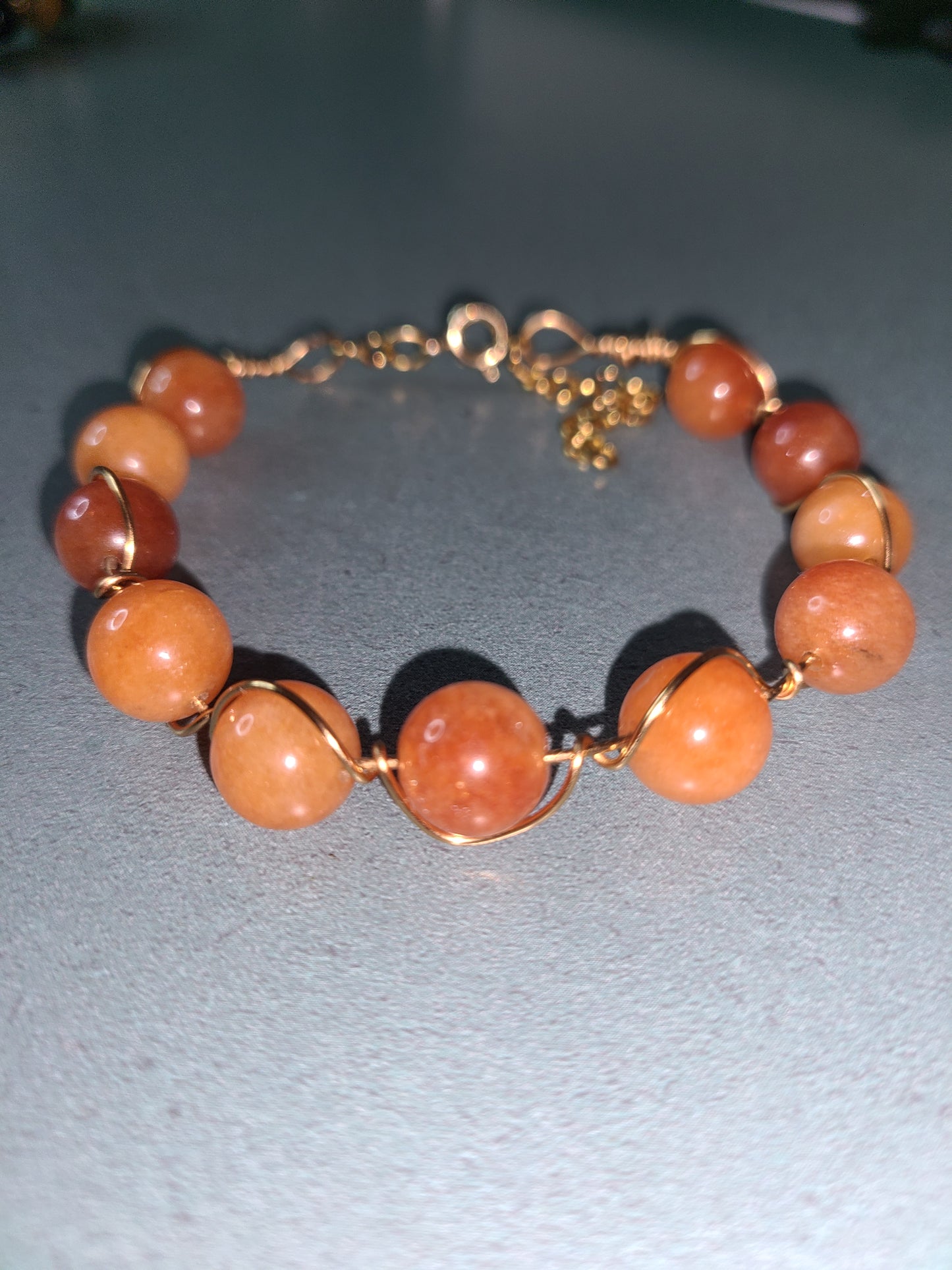 Wire wrap bracelets