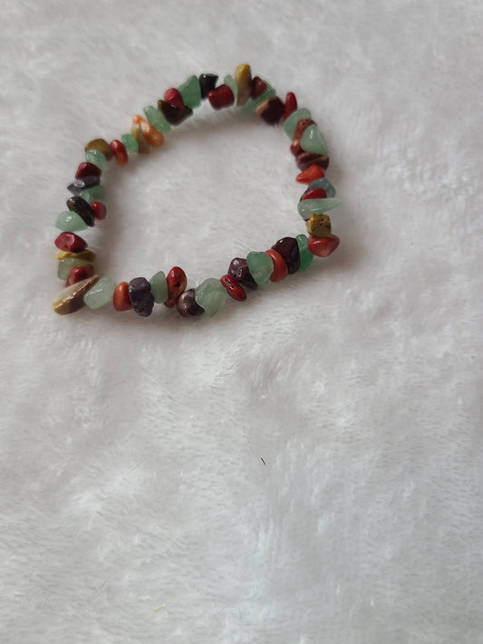 Stone chip bracelet