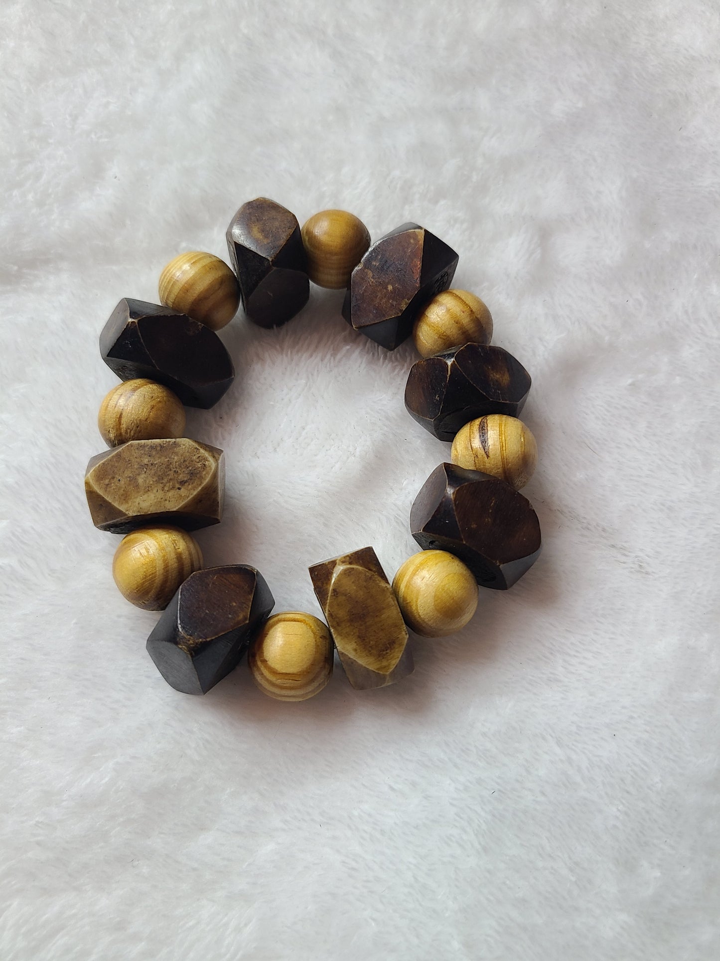 Bone bead bracelets