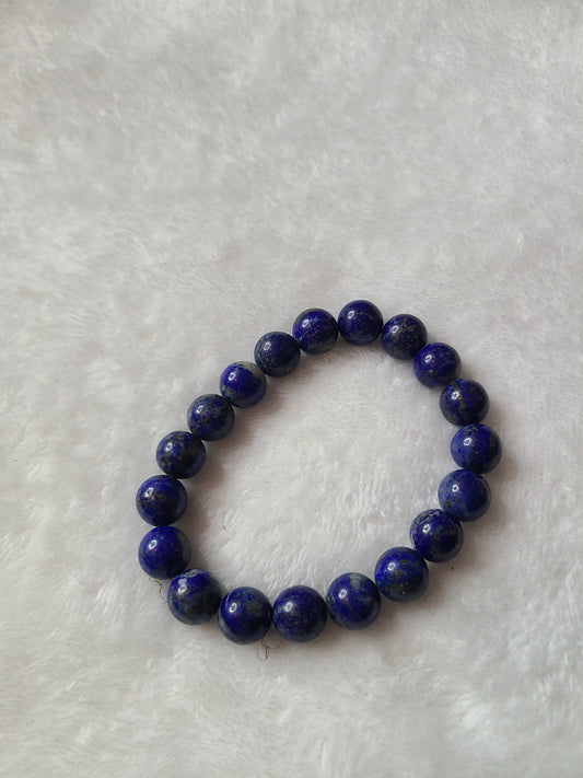 Dark Blue Lapis Lazuli Bracelet