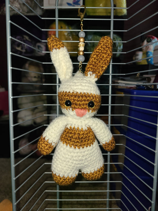 Ice Cream BUNNY Keychain