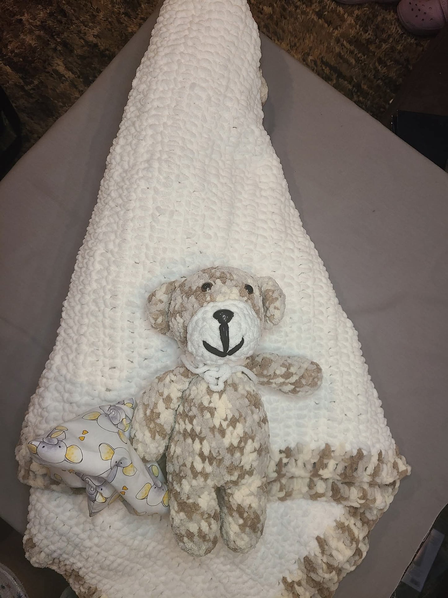 Pre-made Baby Blanket set